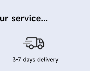 3-7 days delivery