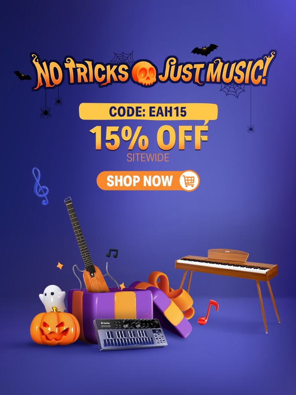 NO TRICKS, JUST MUSIC - 15% OFF