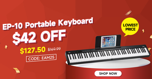 EP-10 Bluetooth Foldable Portable Keyboard