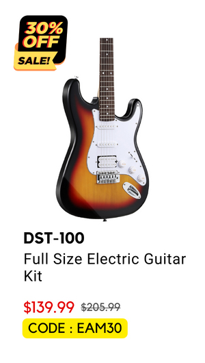 DST-100 Full Size Electric Guitar Kit