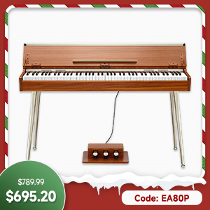 DDP-80 PLUS 88 Key Weighted Wooden Upright Digital Piano with Semi-open Cover