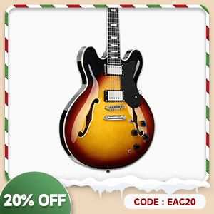 DJP-1000 335 Style Electric Guitar