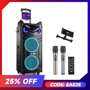 MTs210-1 Double 10" Karaoke Machine