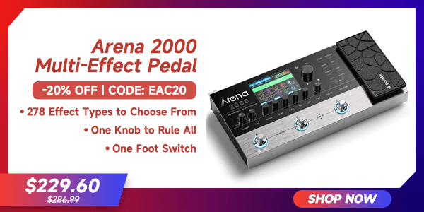 Arena 2000 Multi-Effect Guitar Pedal