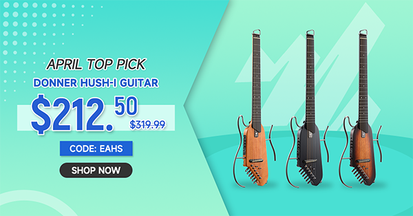 HUSH-I Acoustic-Electric Guitar Kit for Travel Silent Practice