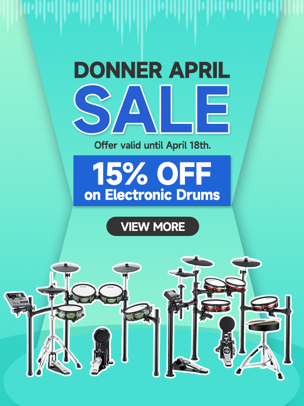 Electronic Drums 15% OFF