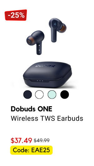 Dobuds ONE Active Noise Canceling ANC True Wireless TWS Earbuds