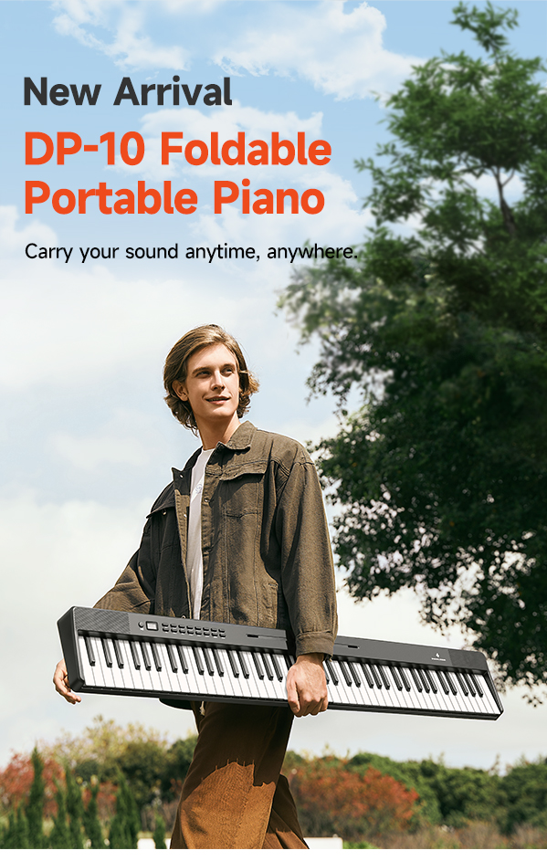 New Arrival DP-10 Foldable Portable Piano