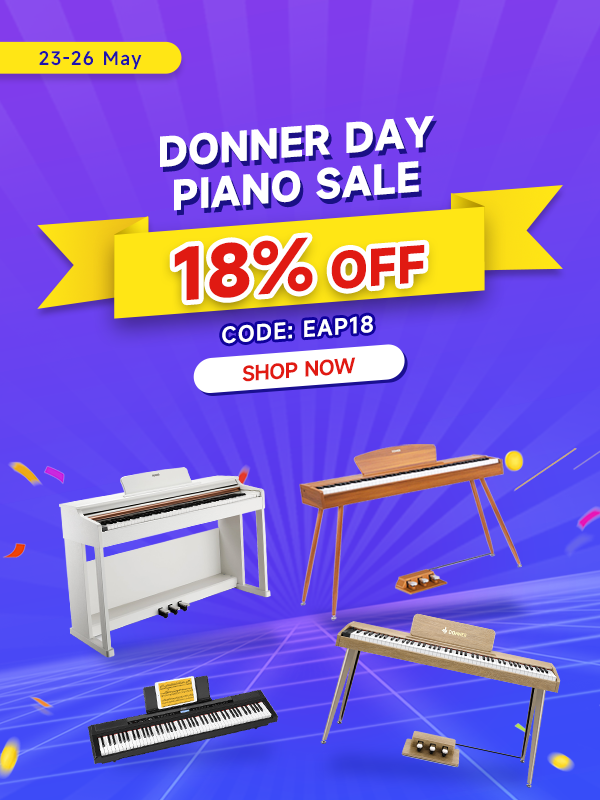 DONNER DAY PIANO SALE 20% OFF