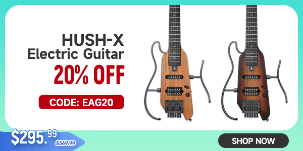 Donner HUSH-X Electric Guitar Kit for Travel