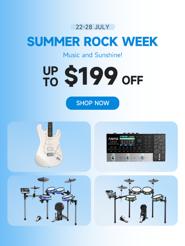 Summer ROCK WEEK UP TO $199 OFF